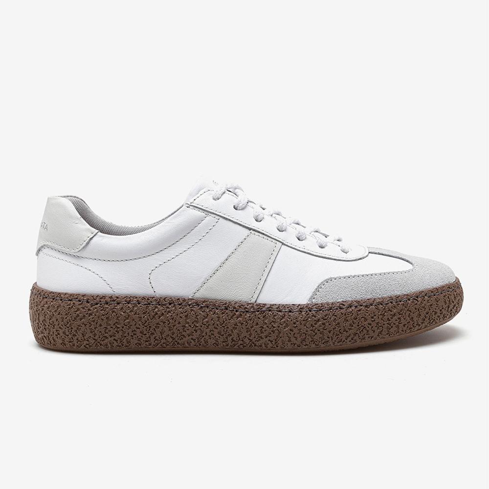 Sapatenis Democrata Bora Ref 617101-7 Branco/branco Off 035