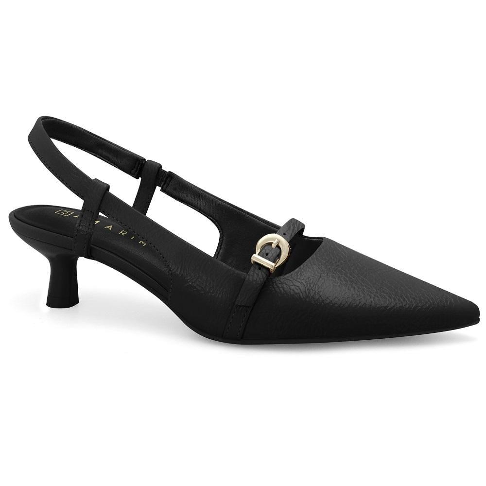 Tamanco Ramarim Mule Ref 2515133-3 Preto 037