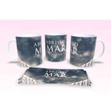 Caneca De Porcelana 325ml Decorada Frases Religiosas Estampa 36