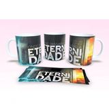 Caneca De Porcelana 325ml Decorada Frases Religiosas Estampa 44