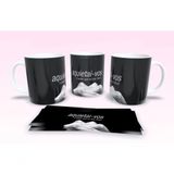 Caneca De Porcelana 325ml Decorada Frases Religiosas Estampa 40