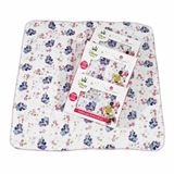 5 Fraldas Disney 100% Algodão Minnie 70x70cm Com Crochê