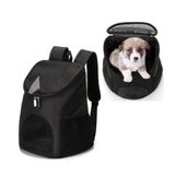 Mochila Pet Canguru Bolsa Tranporte Multiuso Caes Gatos Cachorros Bag Dog Mala Viagem Preta