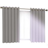 Cortina Black Out Ilhós Reforçado Ideal Para Quarto, Sala E Ambientes