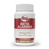 Beta Alanina 100% Pura - Vegana Sem Sabor 240 Caps - Vitafor