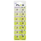 Bateria Botao Lr66 ( Cartela Com 14 Pcs) Flex Fx-lr66