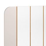 Espelho Decorativo Para Sala De Jantar 152cm Verbena N01 Off White Ypê - Lyam Decor