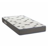 Colchão Solteiro Light Bordado Espuma D33 Selada 88x188x17cm - Ortobom