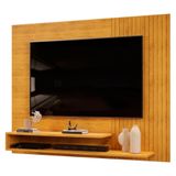 Painel Tv 50 136cm Bancada Suspensa Vetra D04 Cedro - Mpozenato
