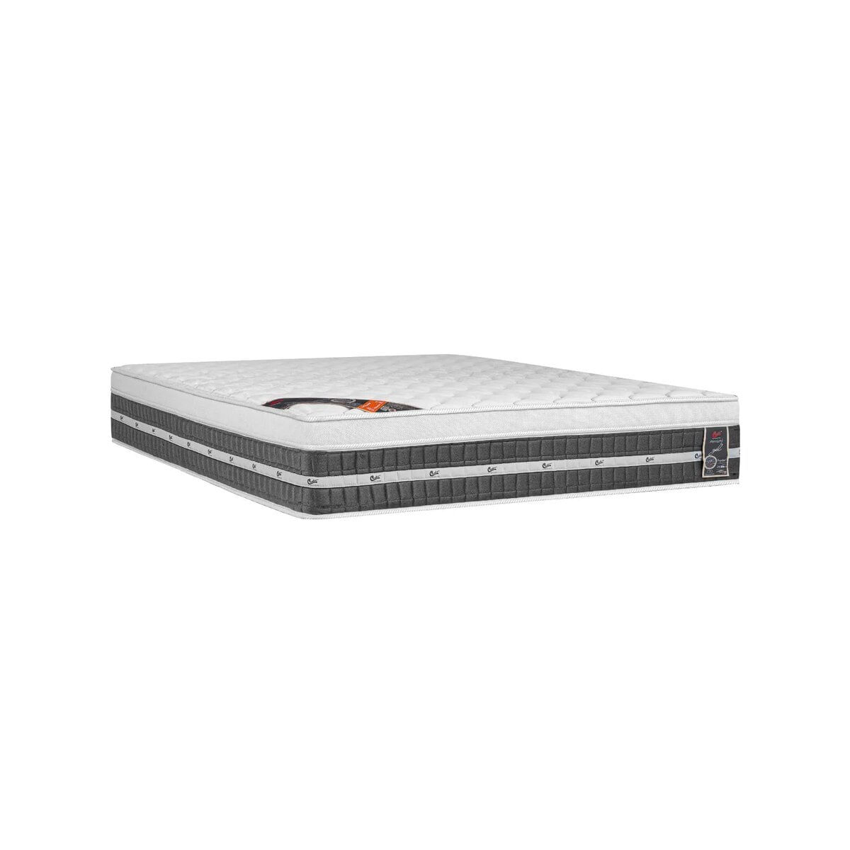 Cama Box Queen Castor Premium Gel Pocket 158x198x59 + Box Castor ...