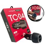 Carregador Veicular 2 Entradas Usb Turbo Tc-04