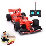 Carrinho F1 Controle Remoto Simula Fumaça Led E Luzes Reais