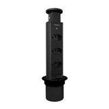 Torre De Tomada Com 3 Tomadas Retrátil Renna