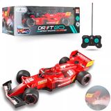 Carrinho De Corrida Formula 1 Efeito Fumaça Realista E Led