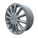 Kit 4 Rodas Aro 17x6 Gm Omega Powertech 4x100 Prata Zk-740