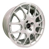 Kit 4 Rodas Aro 17x7 Bbs Morgan 4x108 Prata Ford