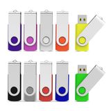 Unidade Flash Usb Aiibe 64gb 2.0 (pacote Com 10) Com 10 Cores