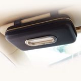 Porta-lenços De Papel Para Carro Cartisen Sun Visor Porta-guardanapos Preto