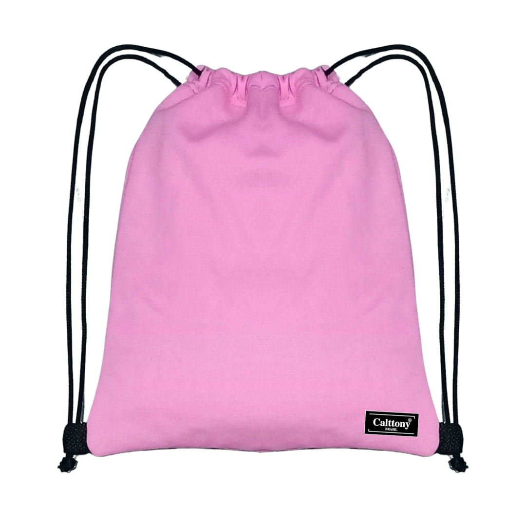 Mochila Adulto Infantil Minimalista De Moletom, Para Esporte E Lazer