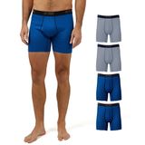 Cueca Boxer Masculina 32 Graus Cool Active, Pacote Com 4 Unidades, Tamanho L