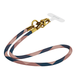 Alça Universal Transporte Smartphone Phone Strap Iwill 40cm - Mesh C/ Dourado - Strap Gd Ms