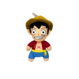 Pelúcia Luffy One Piece Anime Desenho Infantil 25cm