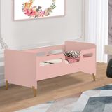Mini Cama Infantil Com Grades De Proteção Cecília Shop Jm Rosa