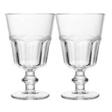 Jogo 2 Taça De Vidro Para Água Suco Refrigerante Belle Epoque 225ml Lyor