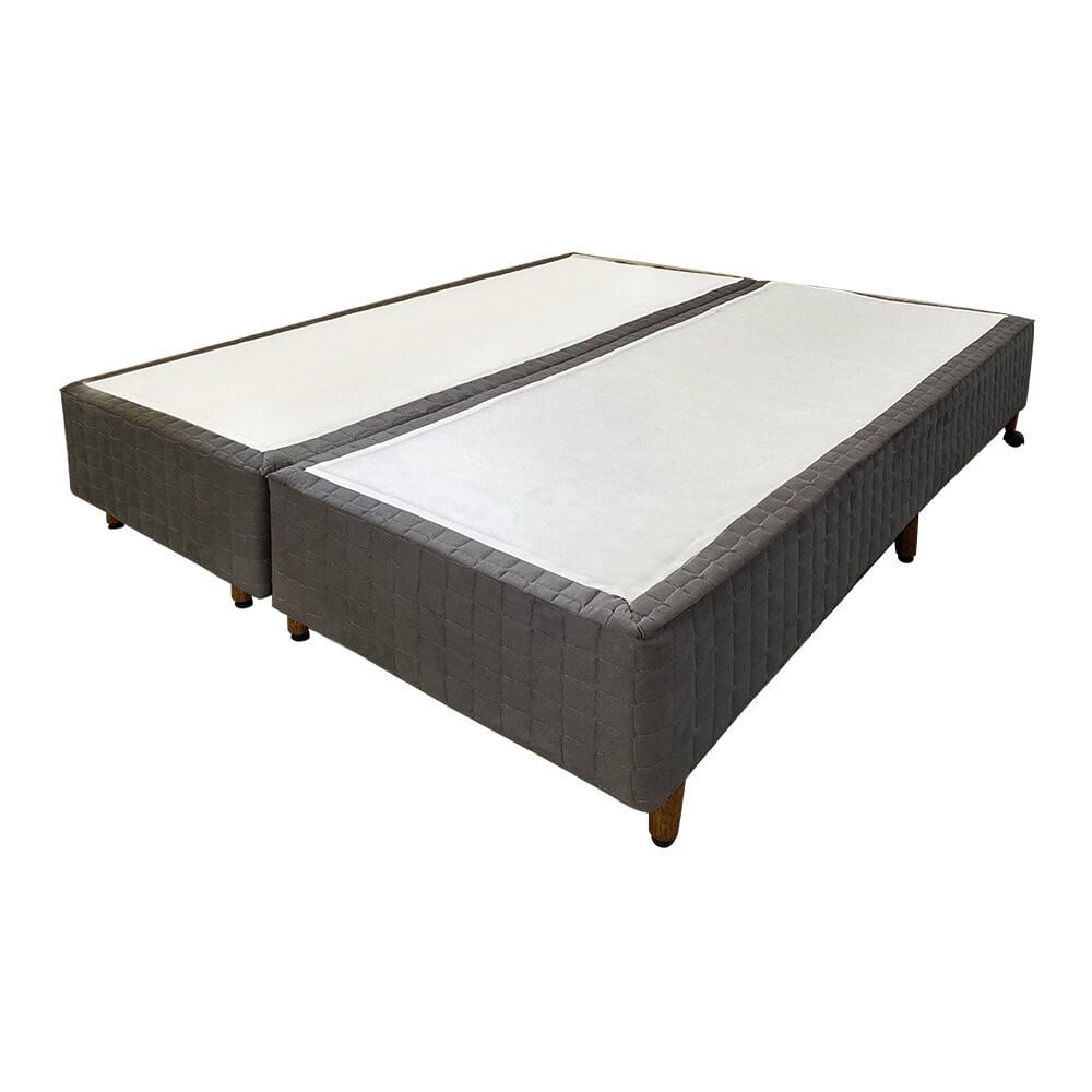 Base Para Cama Box Queen New Tecnopedic Bipartido 158x198 Castor