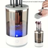 Limpador De Pinceis Maquiagem Secador Automático Usb