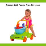 Andador Bebê Passeio Praia Para Crianças Castelo de Areia