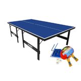 Mesa De Tênis De Mesa / Ping Pong Com Kit Completo - Olimpic - MDP 15mm - Klopf - Cód. 1005