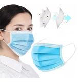 Mascara Descartavel Tripla Camada C/clip Nasal C/ 200 Pçs
