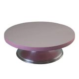 Bailarina Giratória 30 Cm Em Mdf Formicada Polida Rosa
