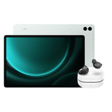 Tablet Samsung Tab S9 FE+ 5G (128GB) - Verde Claro + Galaxy Buds FE - Grafite Combo