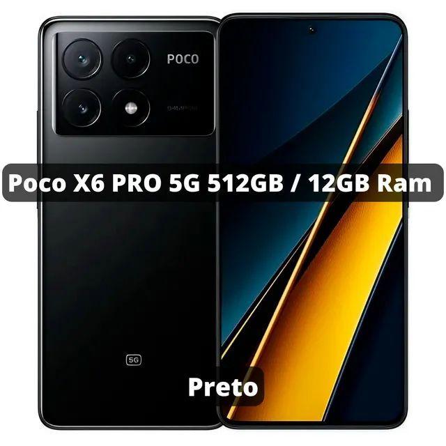 良質  12Gb Global 512Gb Pro X6 Poco Ram Carrefour - Black Midnight 5G スマートフォン本体
