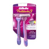Aparelho Prestobarba 3 Feminino 12 Embalagens Com 2 Unidades
