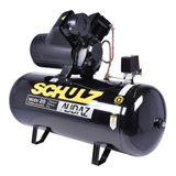 Compressor De Ar Audaz 5hp 20 Pés 150l 175lbf Trifásico Schulz Mcsv20/150 Com Chave De Partida