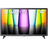 Smart TV 32 LG HD 32LQ620, Processador α5 Gen 5 AI, WebOS, ThinQ AI, Wi-Fi, Google Assistente e Alexa