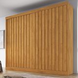 Guarda-Roupa Casal Ripado 2 Portas de Correr 100% MDF Atlanta Made Marc's