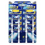 Aparelho Prestobarba Ultragrip 3 - 2 Embalagens Com 8 Unidades - Gillette