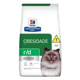 Ração Hill&#39;s Prescription Diet R/d Gatos Adultos Controle De Peso 1,8kg