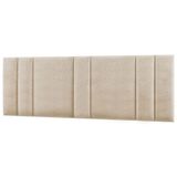 Cabeceira Estofada Iluminação Led Cama Casal King Size 200cm