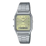 Relógio Casio Vintage Aq-230a-9amqydf Prata