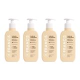 Hidratante Corporal Francis 200ml Bege - Kit C/4un