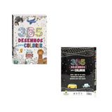 2 Livro Criança 365 Desenhos Diversos Infantis Para Colorir
