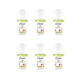 Desodorante Roll-on Dove 50ml Fem Invisible - Kit C/6un