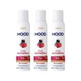 Desodorante Aero Mood 150ml Frutas Vermelhas - Kit C/3un