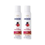 Desodorante Aero Mood 150ml Frutas Vermelhas - Kit C/2un