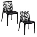 Cadeira De Jantar Oficial Gruvyer Preto - Preto - 2